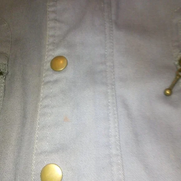 Ali & Kris Convertible Cropped Gray Jacket Sz L - Picture 12 of 15